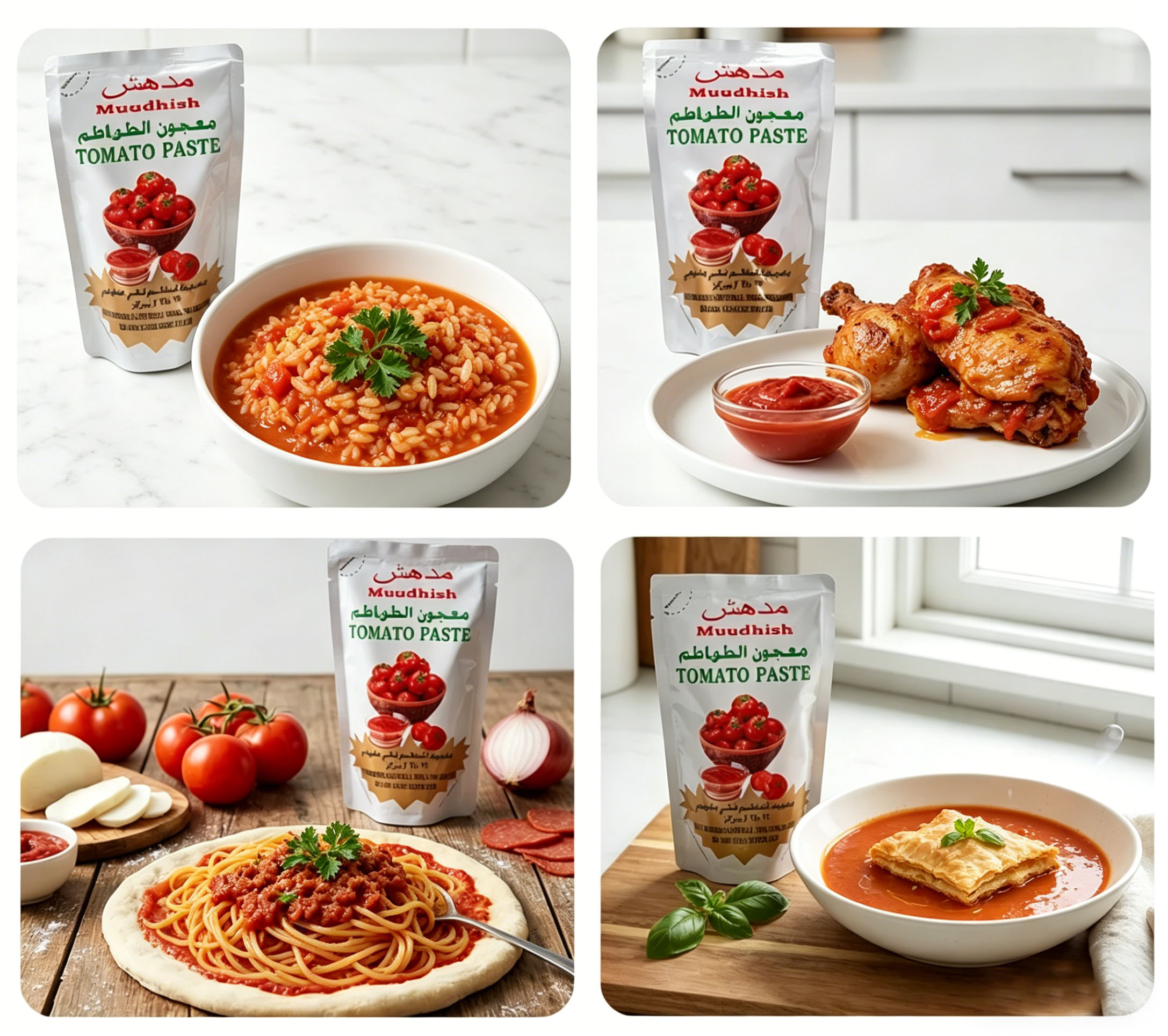 Tomato Paste Sachet Fried Food Condiment